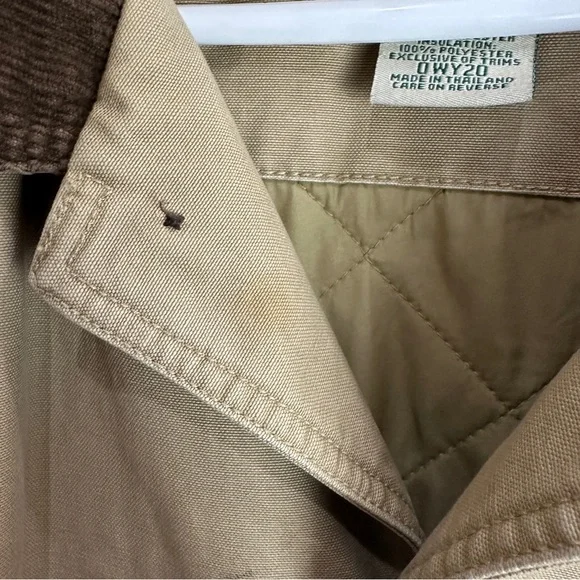 LL Bean Vintage Chore Coat Size XL - Picture 8 of 11